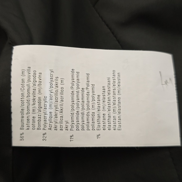 BASLER VARIEGATED TWEED RIBBON DETAIL BLAZER BLACK WHITE - Picture 11 of 14